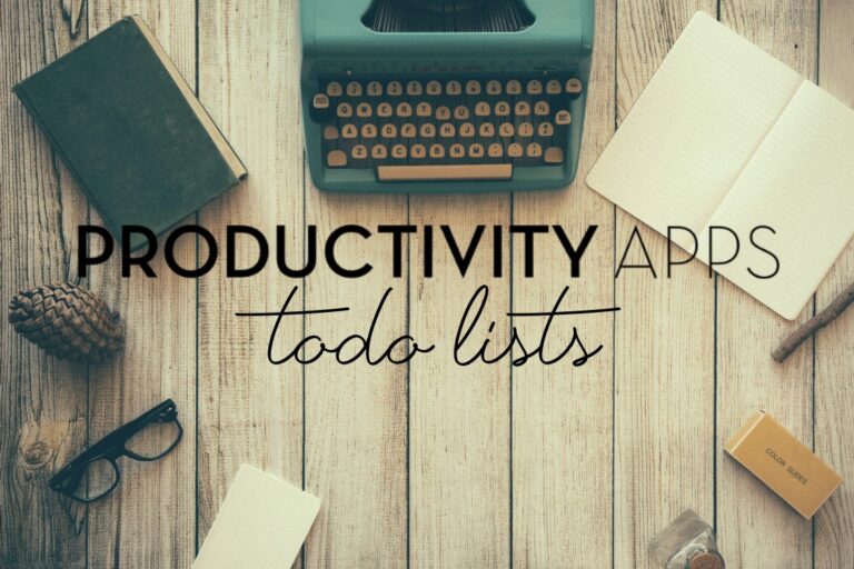 Productivity Apps – ToDo Lists